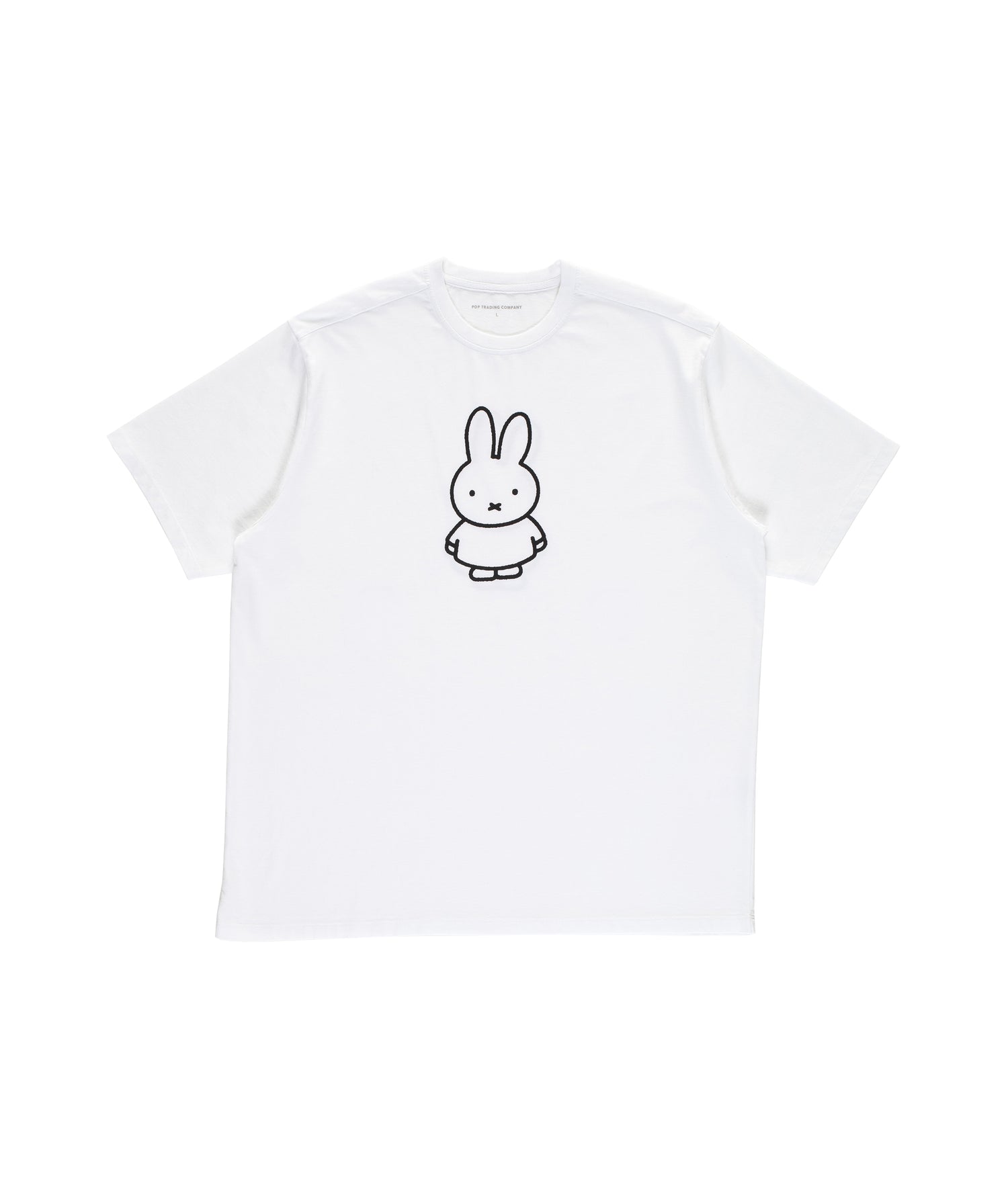 Miffy & Pop FS BS Logo T-Shirt White
