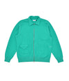 Pop Full Zip Sweat Peacock Green