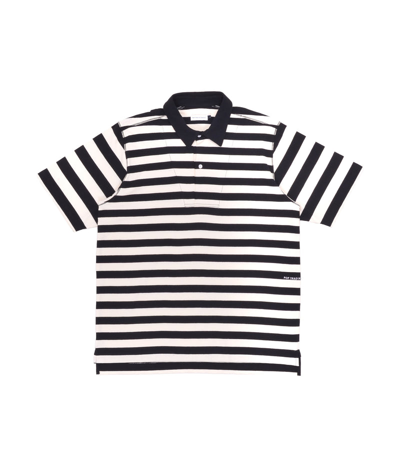 Pop Stripe Italo Shirt Black/Off White