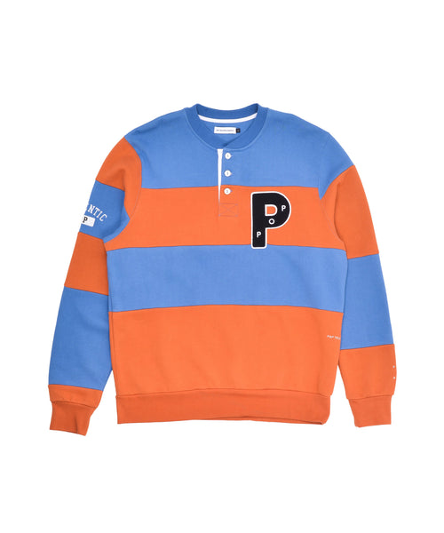 Featured Product Image Of Pop Striped Henley Sweat Limoges