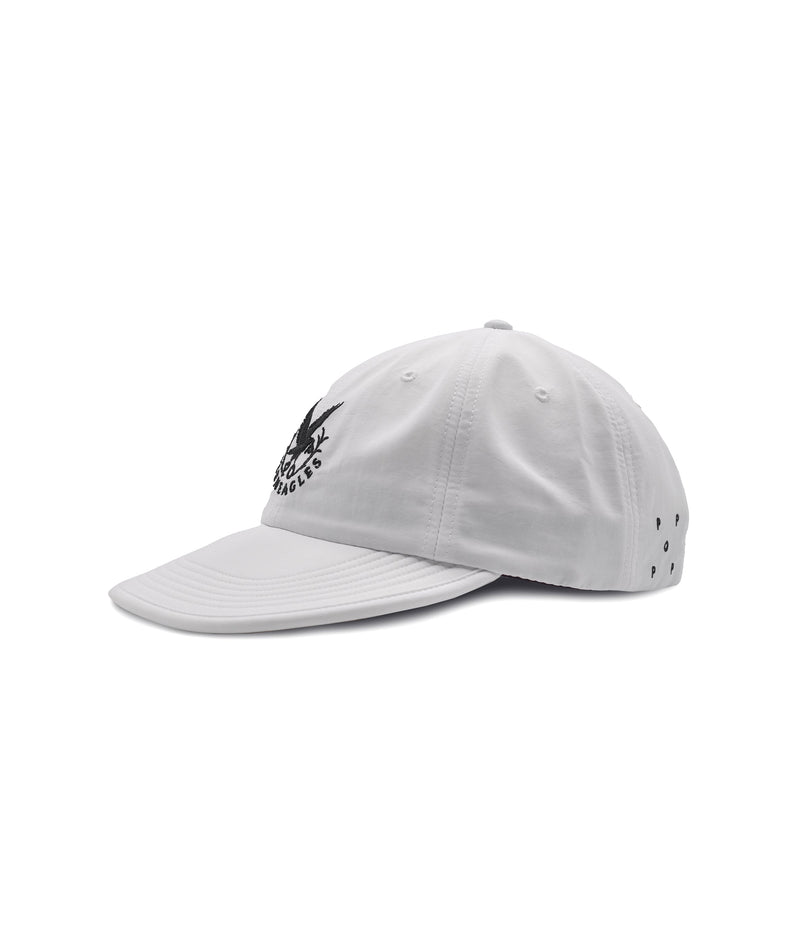 Pop & Gleneagles Flexfoam Sixpanel Hat White