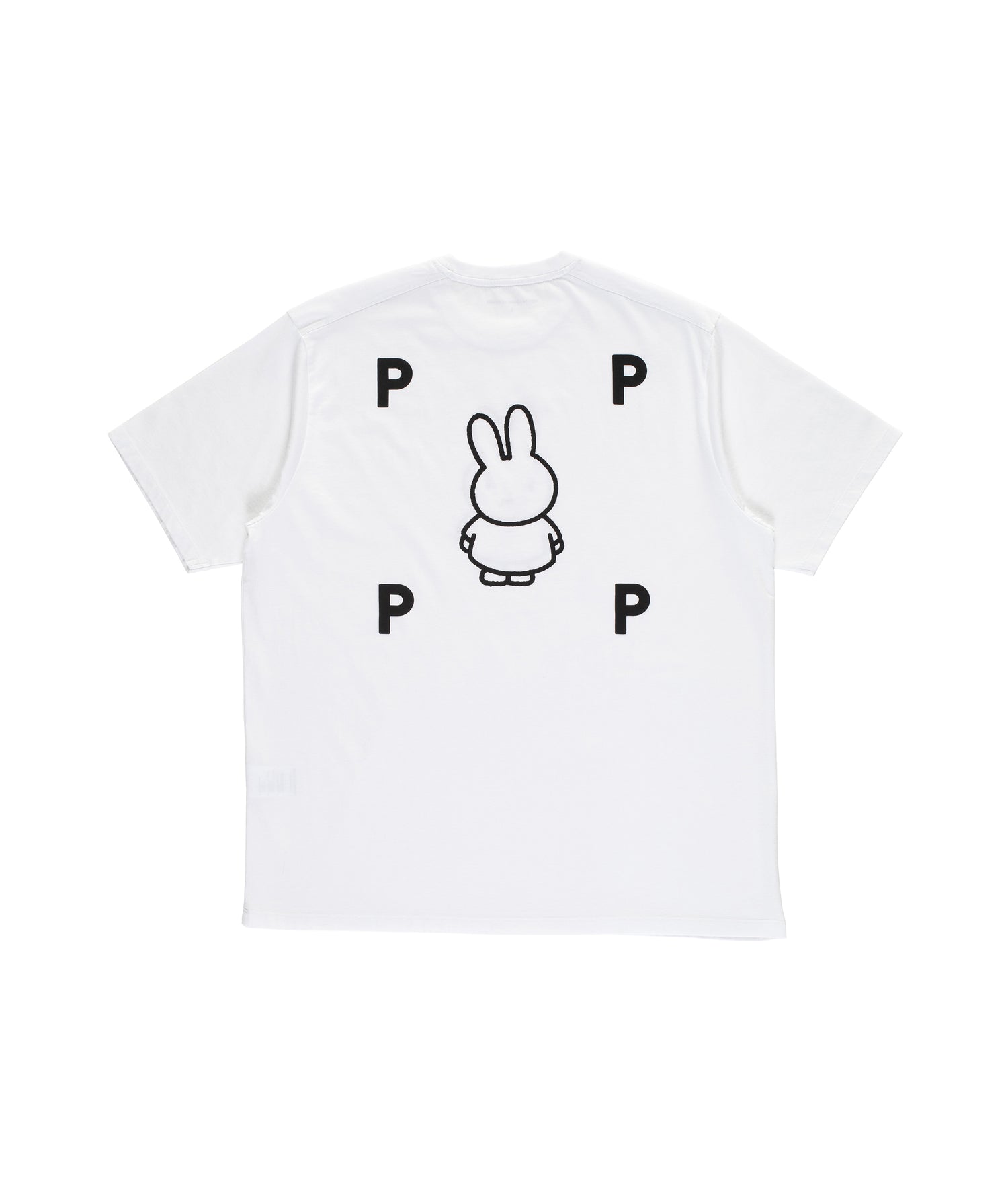 Miffy & Pop FS BS Logo T-Shirt White