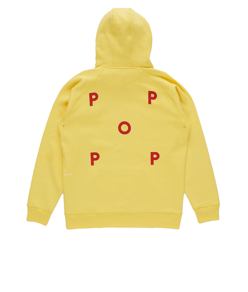 Pop Logo Hooded Sweat Minion Yellow