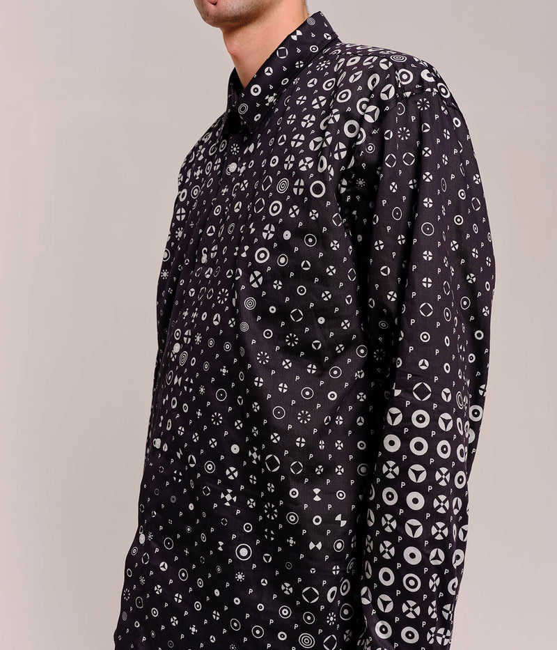 Pop & Martens & Martens Shirt Black