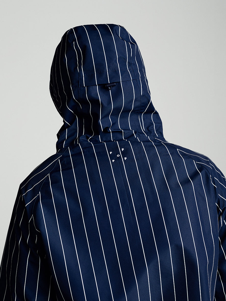 Pinstripe Oracle Jacket Navy/White
