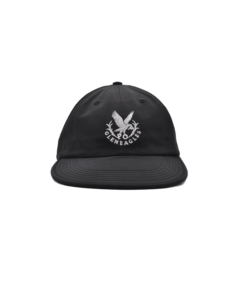 Pop & Gleneagles Flexfoam Sixpanel Hat Black
