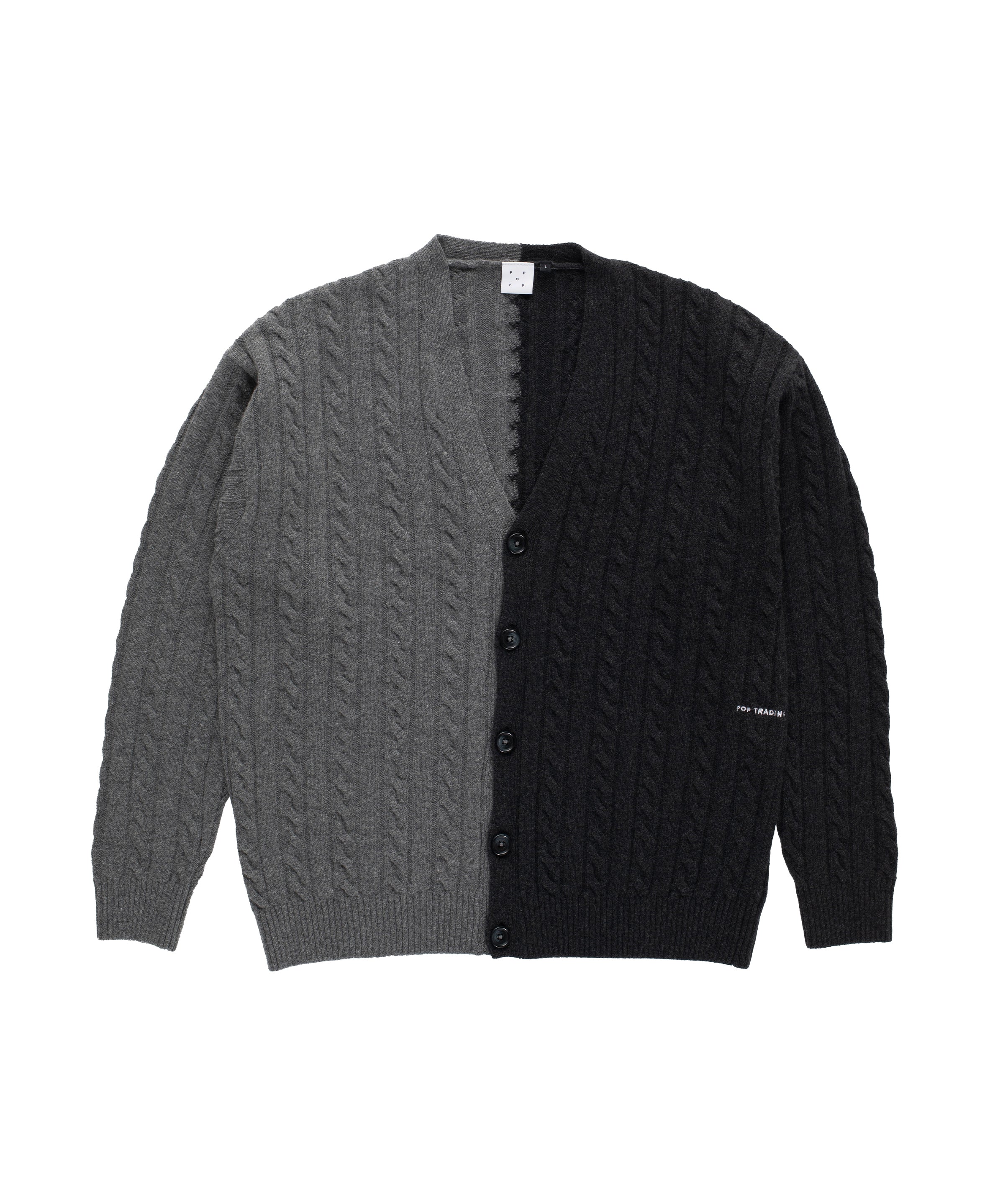 POP TRADING COMPANY カーディガン　ニット　セーター　M POP TRADING COMPANY カーディガン COMPANY/ポップ