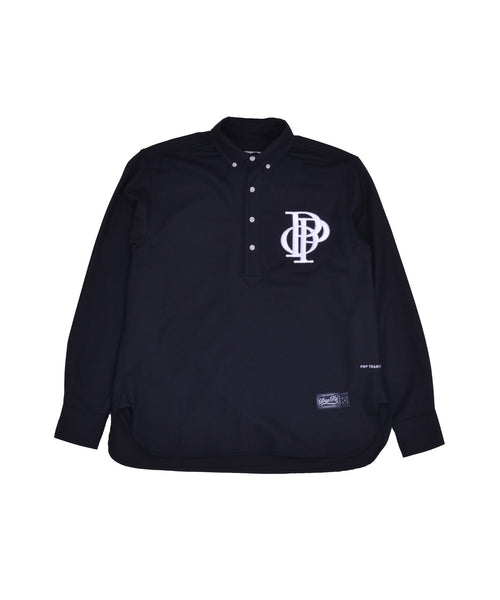 Featured Product Image Of Pop Half Placket Shirt Navy