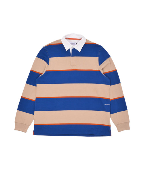 Featured Product Image Of Pop Striped Rugby Polo White Pepper