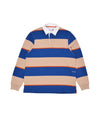 Pop Striped Rugby Polo White Pepper
