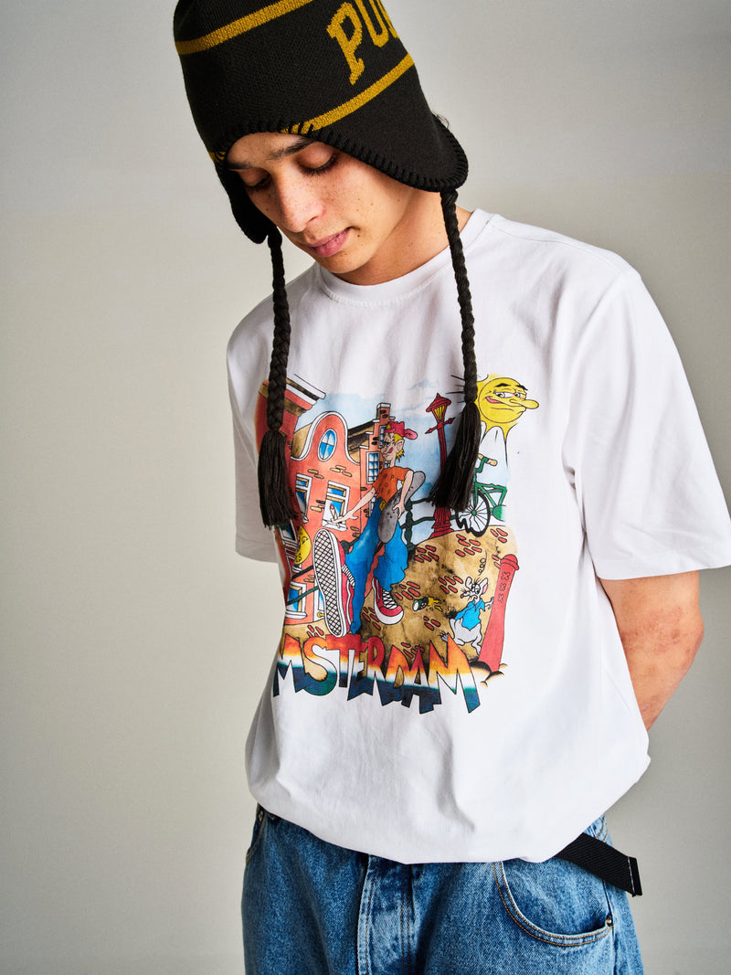 Pop Ben-G Amsterdam T-Shirt White