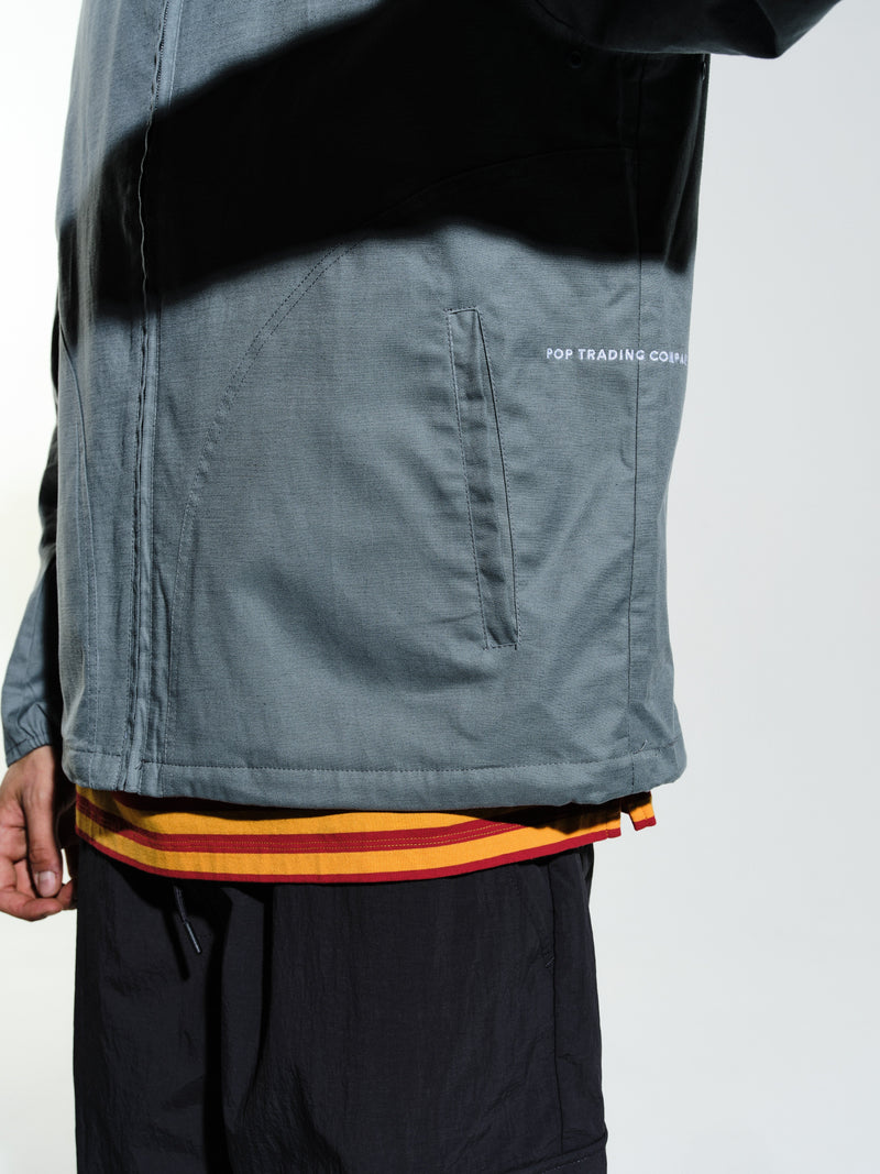 Pop Hooded Simple Jacket Stormy Sea