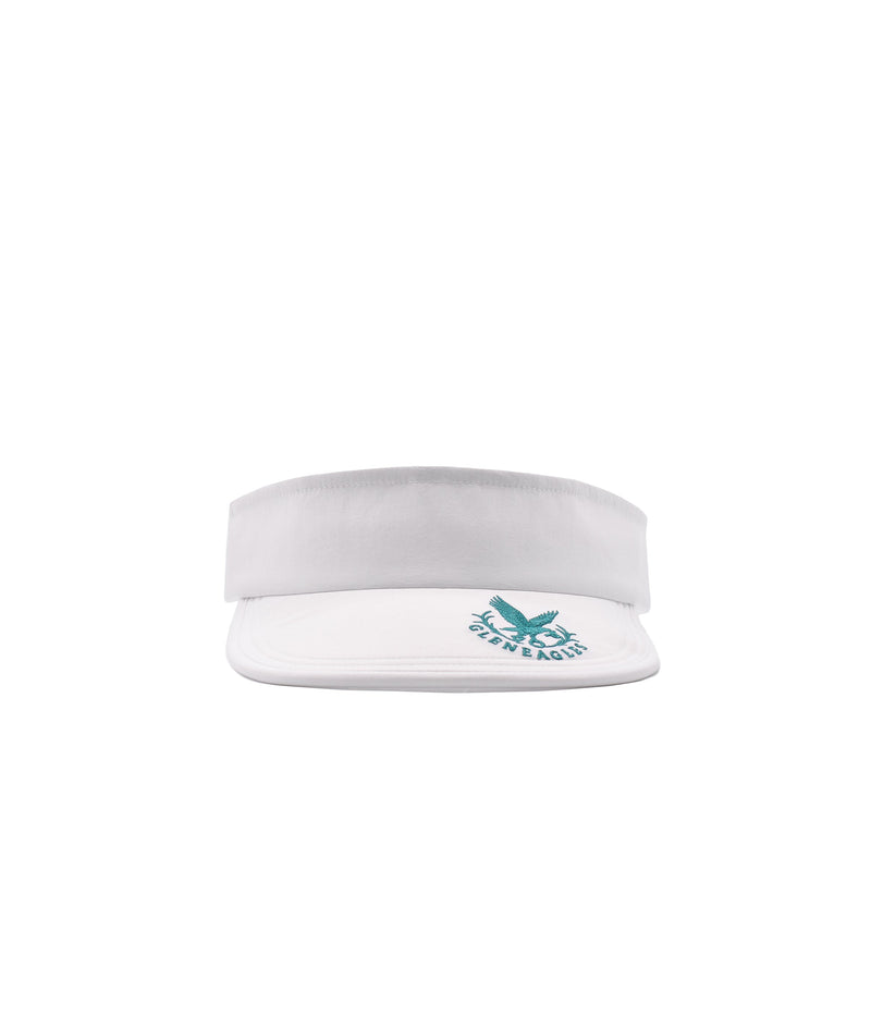 Pop & Gleneagles Flexfoam Visor Hat White