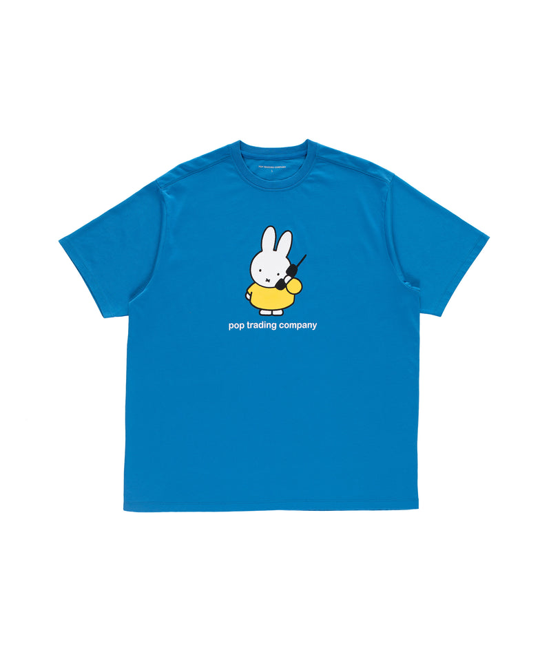 Miffy & Pop Calling T-Shirt Blue