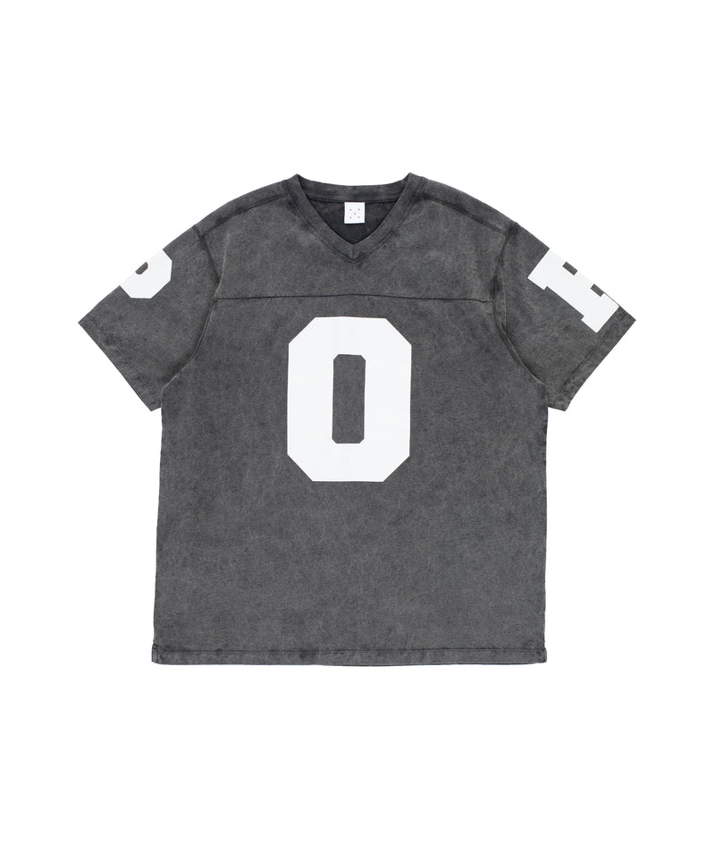 Pop Washed Football T-Shirt Black