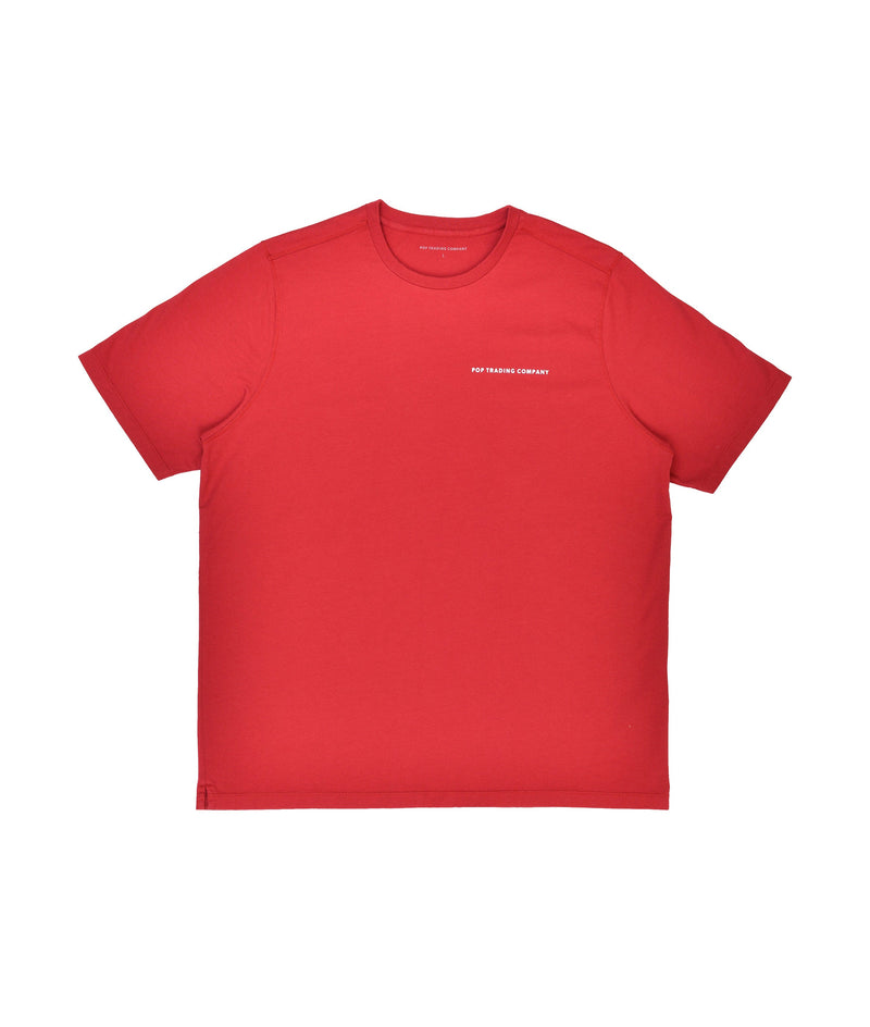 Pop Logo T-Shirt Rio Red