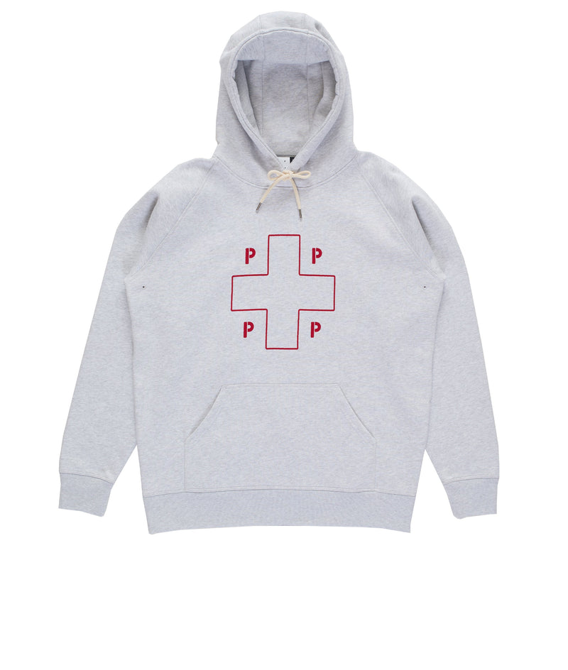 Pop Lifesaver Hooded Sweat Ash Grey