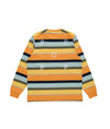 Pop Striped Logo Longsleeve T-Shirt Multicolour