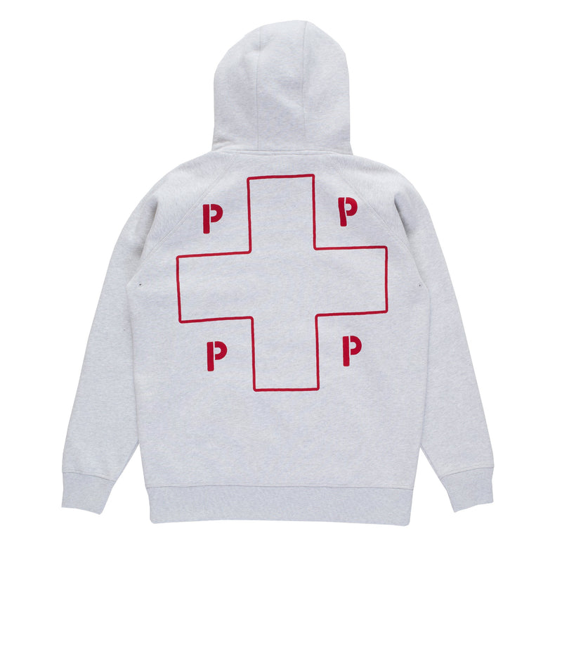 Pop Lifesaver Hooded Sweat Ash Grey