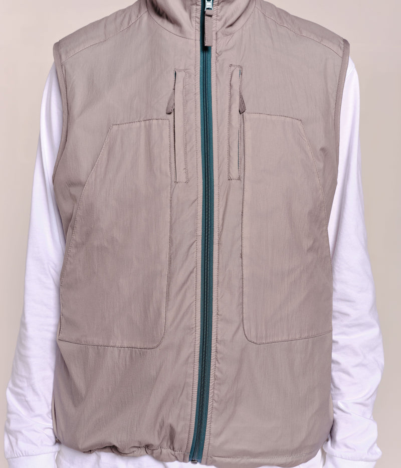 Pop Reversible Safari Vest Wet Weather/Bayberry