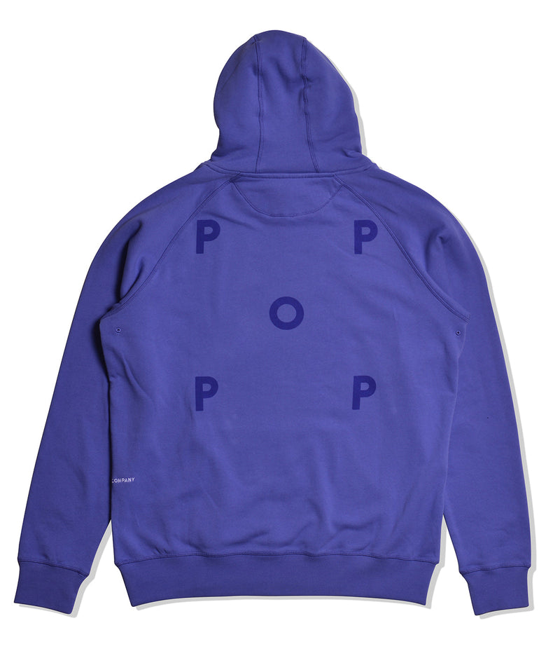 Pop Logo Hooded Sweat Grape
