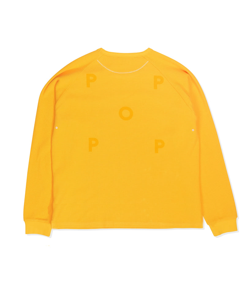 Pop Waffle Longsleeve Burnt Yellow
