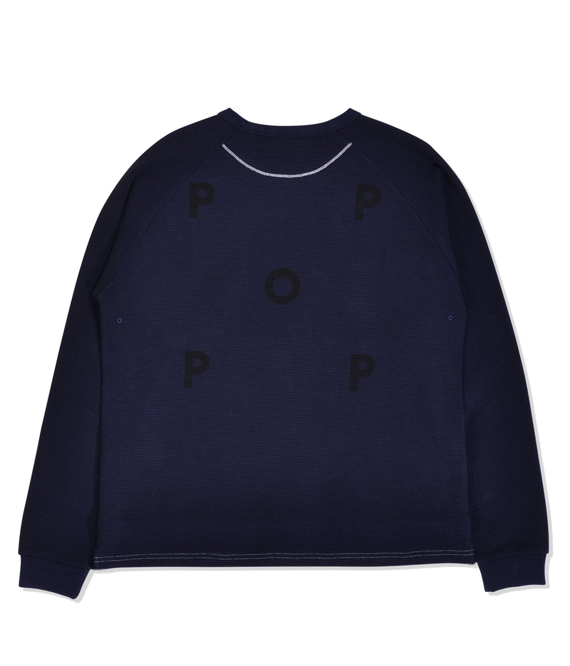Pop Waffle Longsleeve Navy