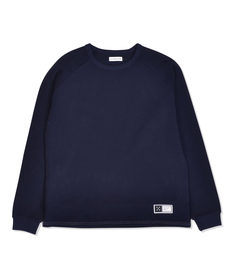 Pop Waffle Longsleeve Navy