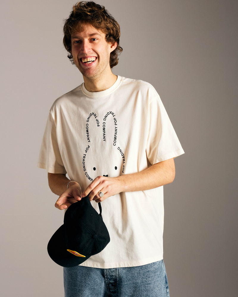 Miffy & Pop Script T-Shirt Off White