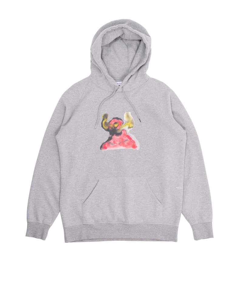 Pop Rop Hooded Sweat Grey