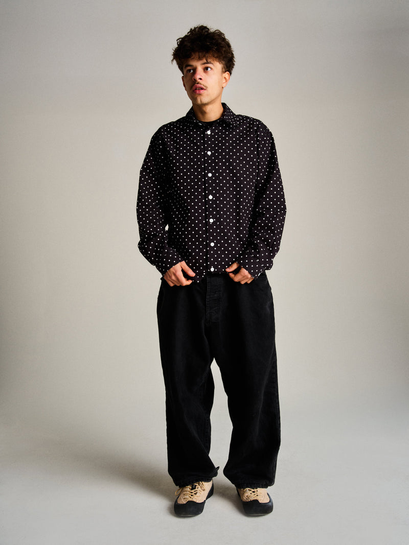 Pop Polkadot Shirt Black/White