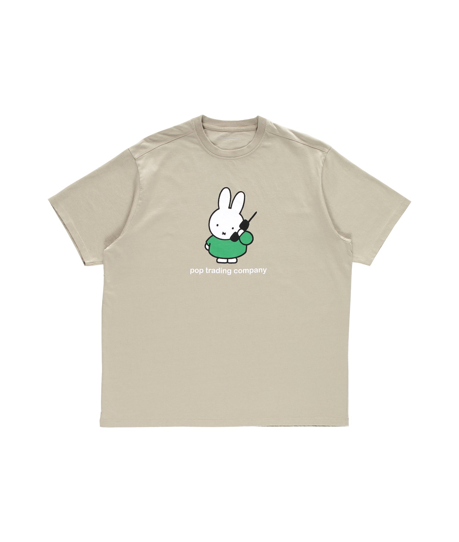 Miffy & Pop Calling T-Shirt Grey