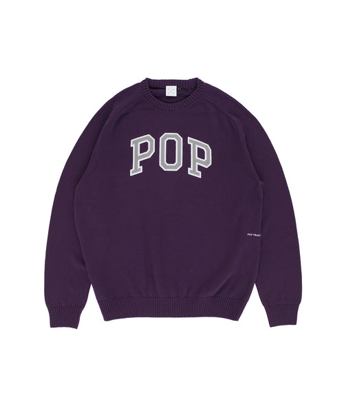 Featured Product Image Of Pop Arch Knitted Crewneck Mysterioso
