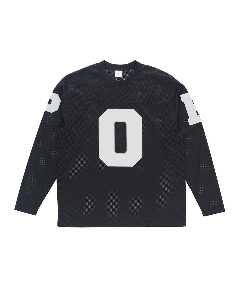 Pop Mesh Football Longsleeve Black