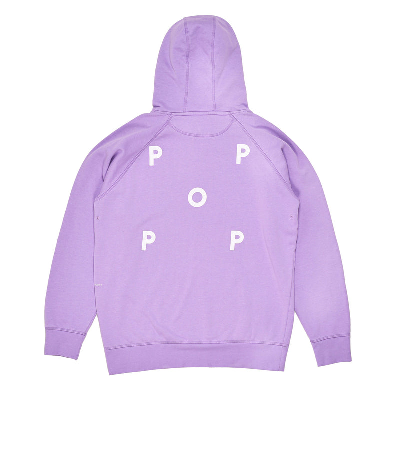 Pop Logo Hooded Sweat Viola