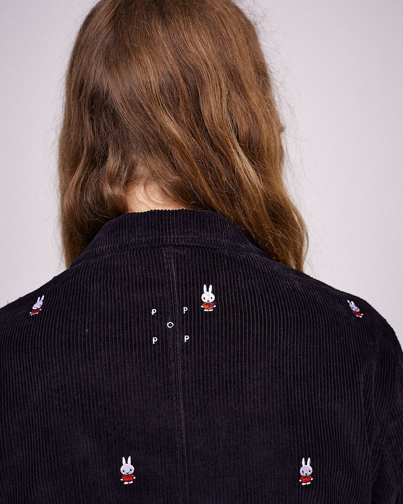 Pop Miffy Suit Jacket Black Cord