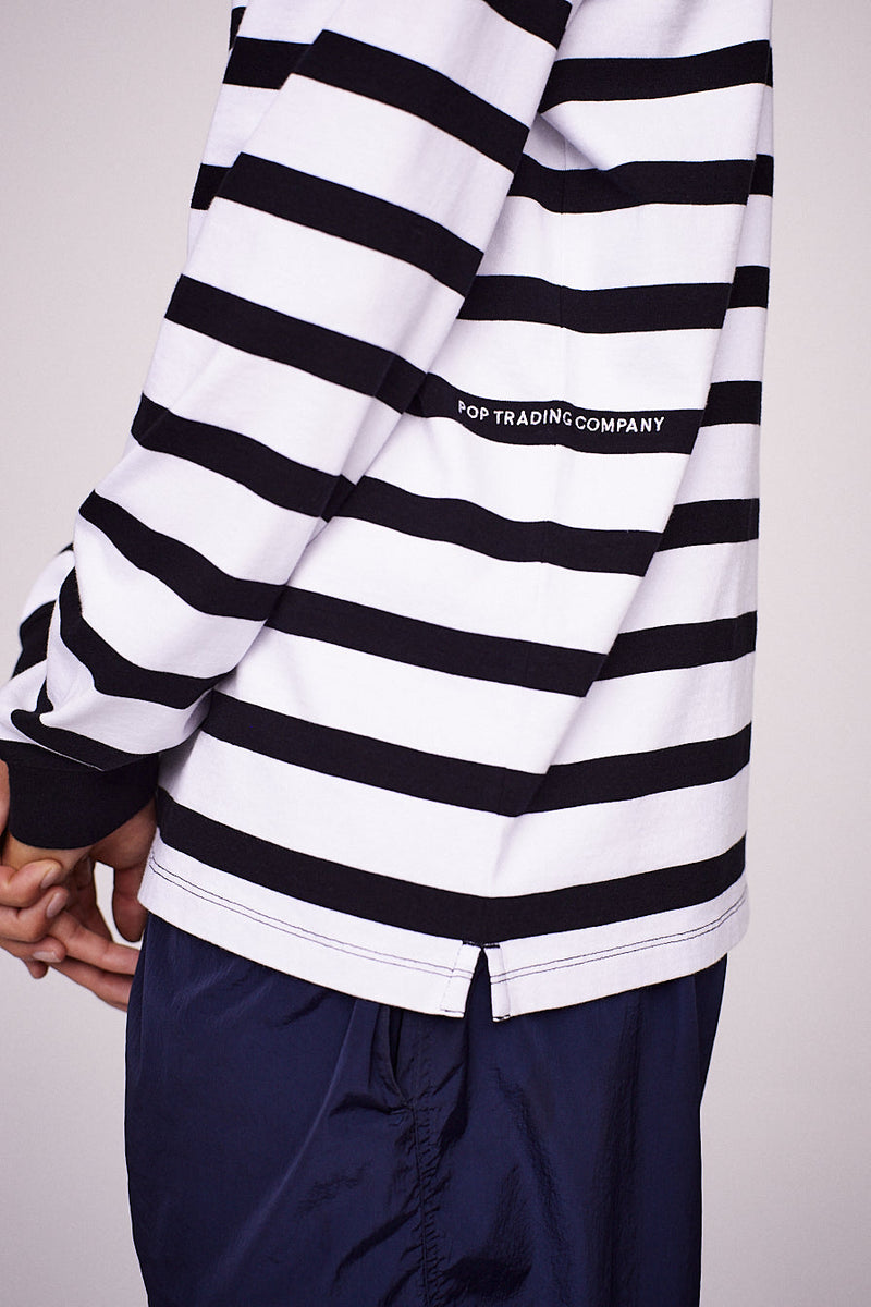 Pop Miffy Striped Longsleeve T-Shirt Black/White