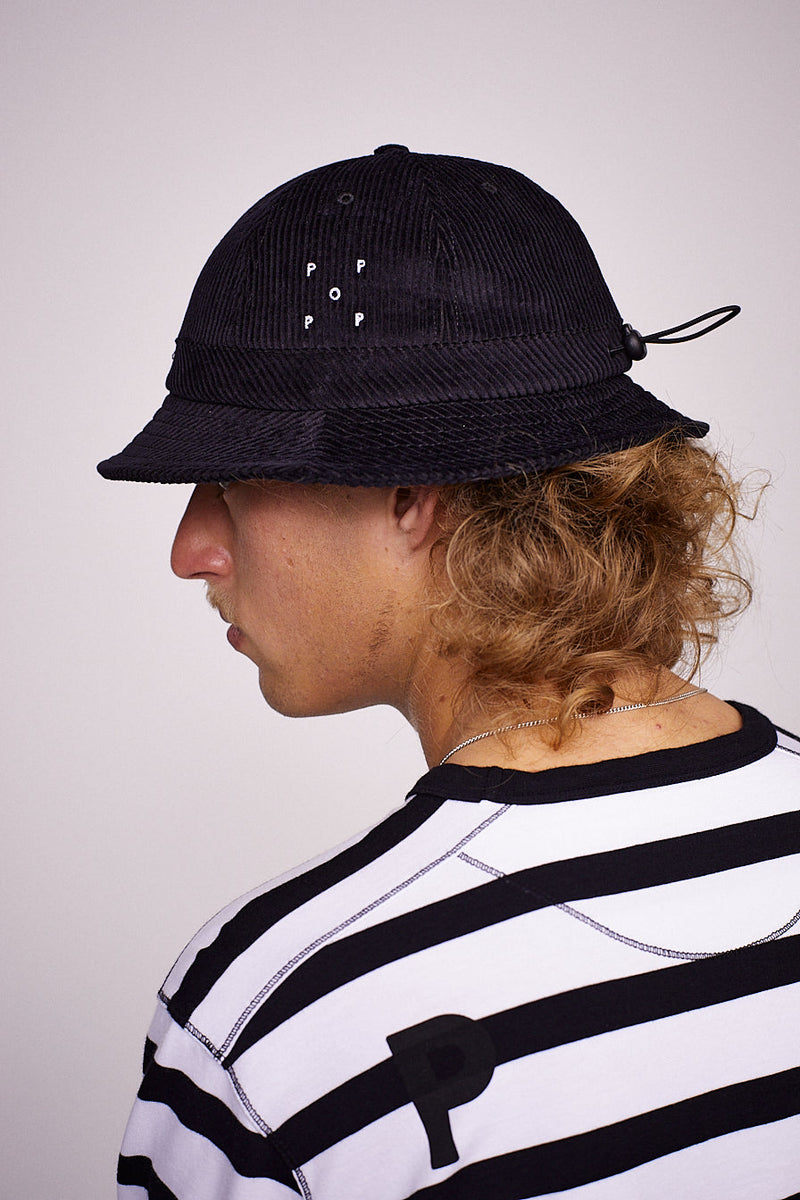 Pop Miffy Bell Hat Black Cord