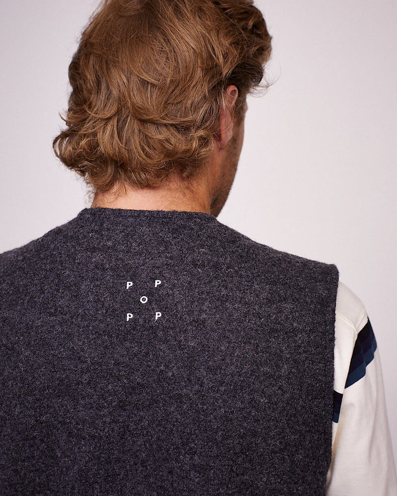 Pop Wizard Vest Boiled Wool