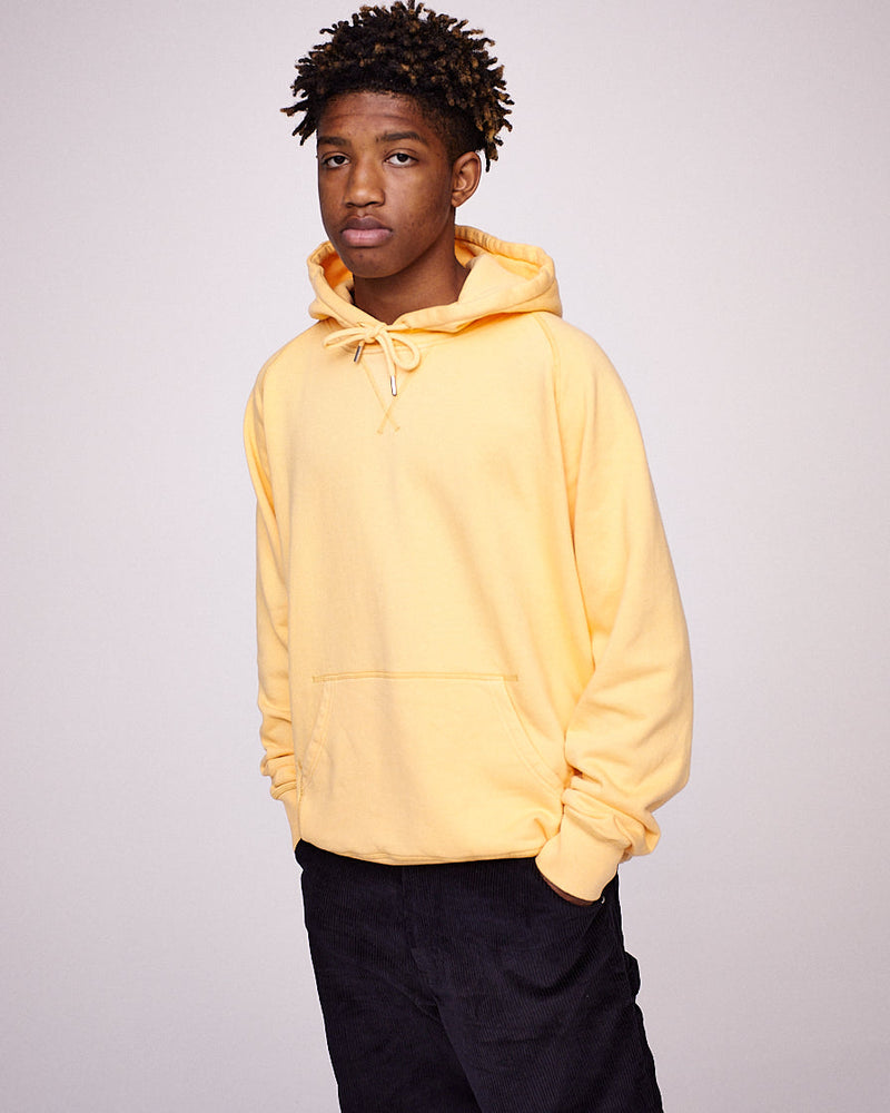 Pop Logo Hooded Sweat Pepper Salmon