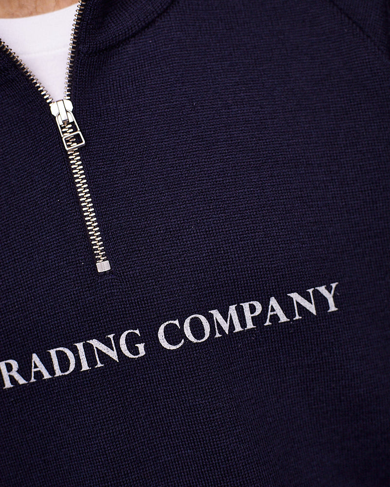 Pop Sportswear Company Knitted Halfzip Navy