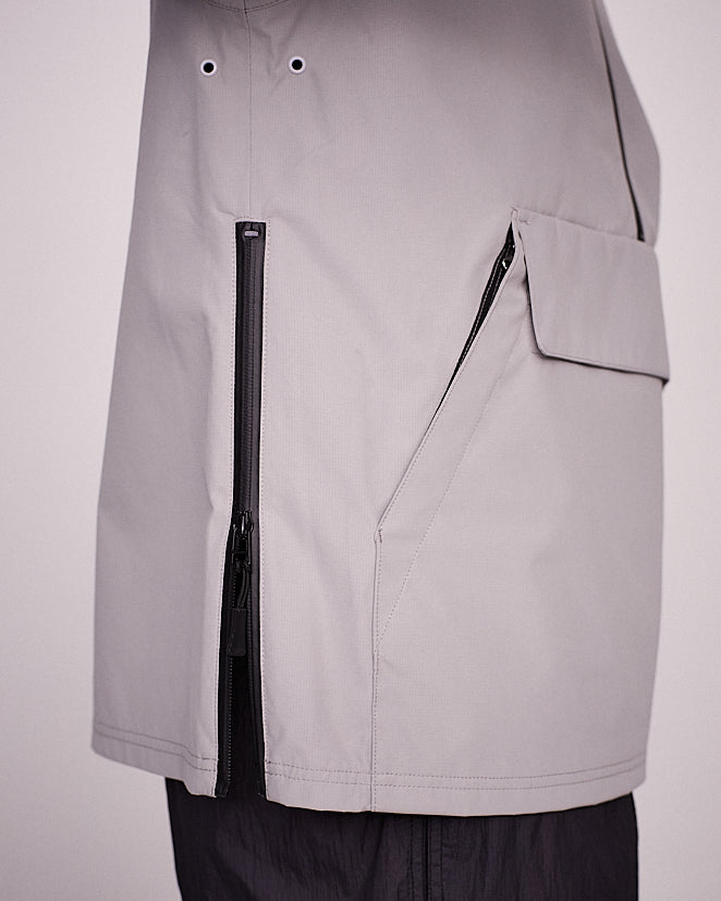 Pop DRS Halfzip Tech Jacket Light Grey