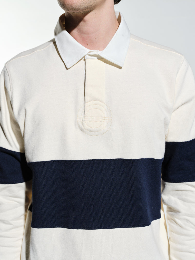 Pop Rugby Polo Off White