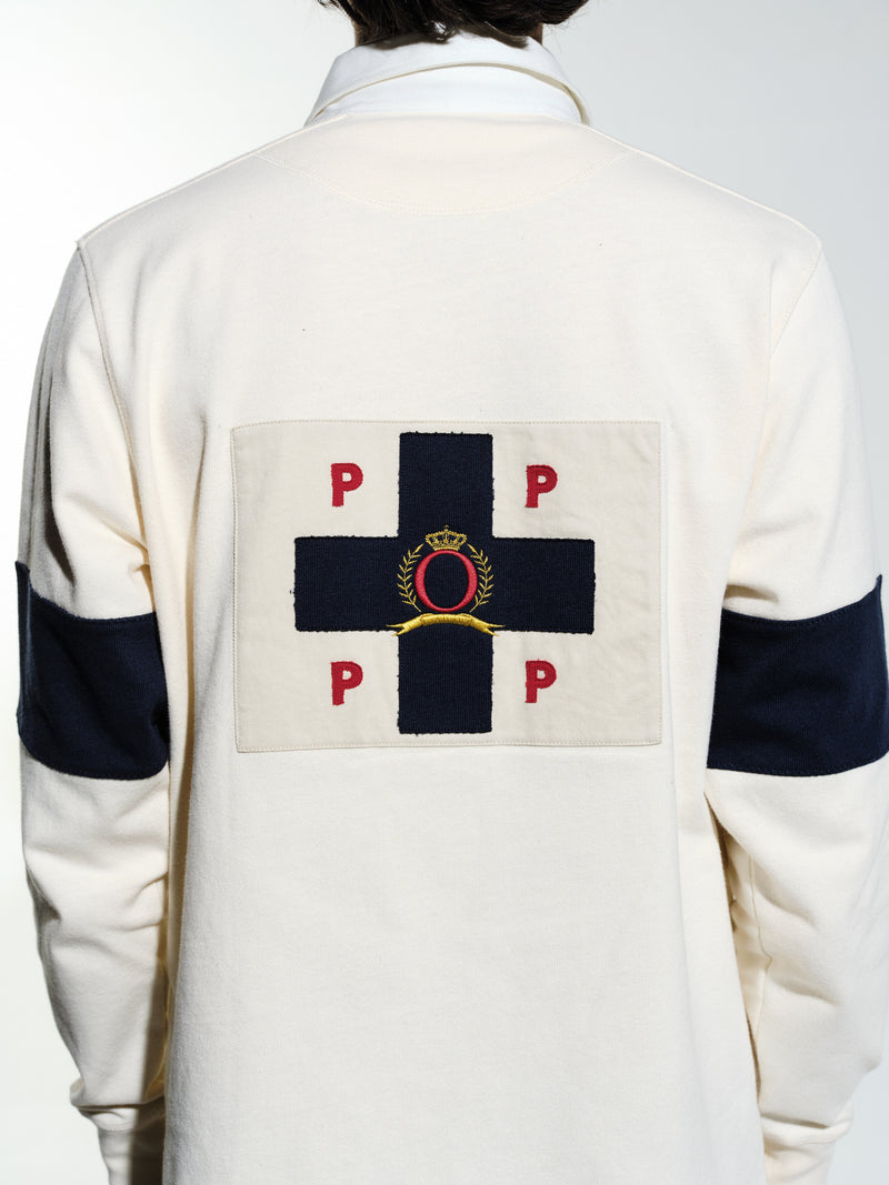 Pop Rugby Polo Off White
