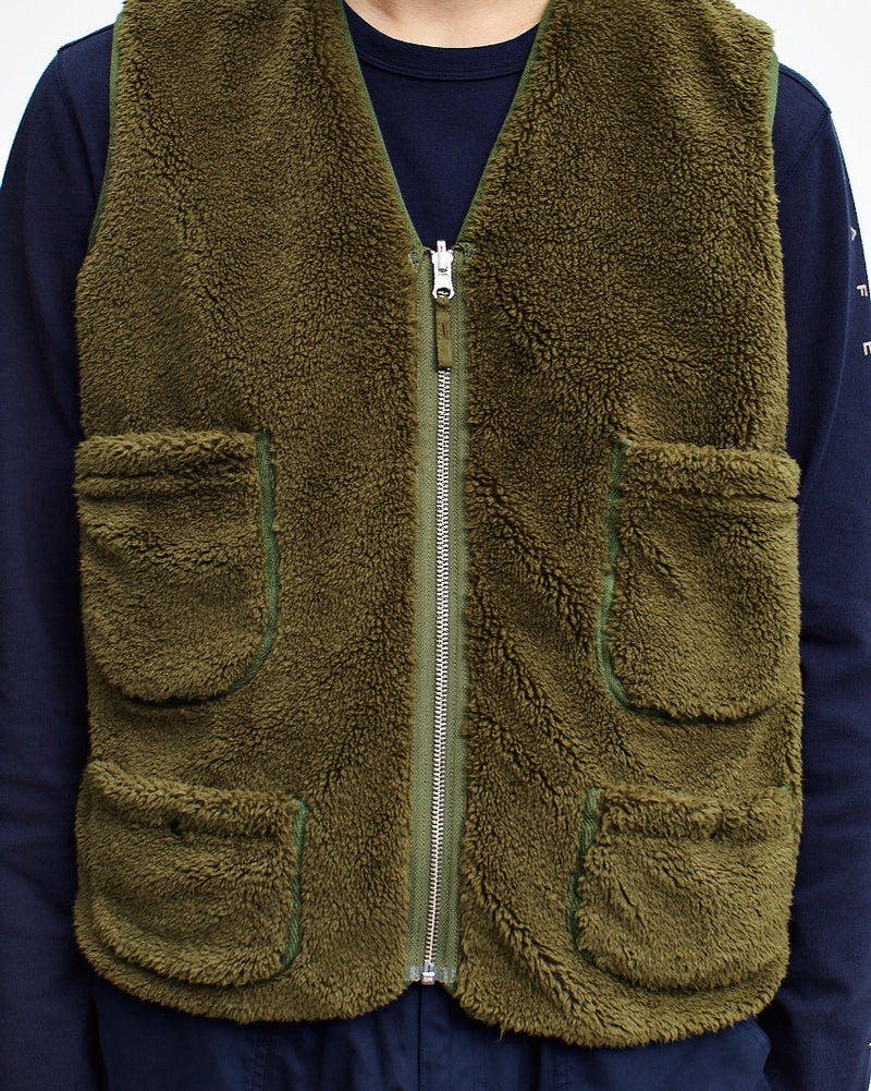 Pop Harold Reversible Vest Hunting Green
