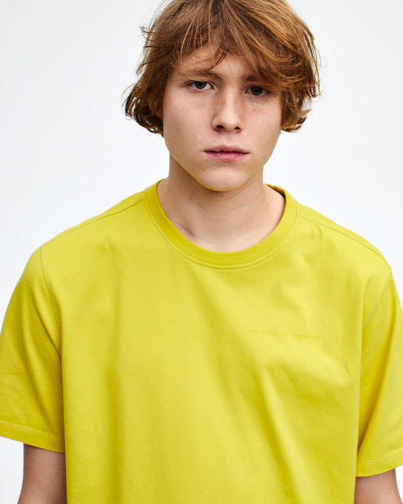 Pop Logo T-Shirt Electric Yellow