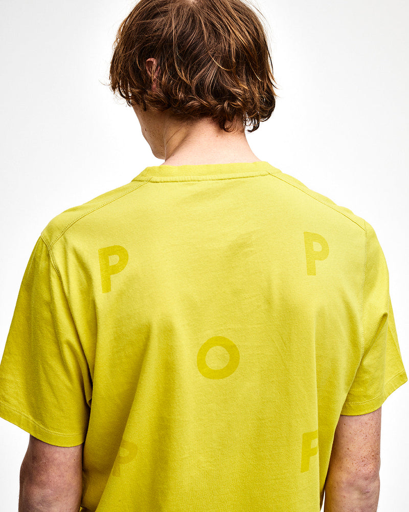 Pop Logo T-Shirt Electric Yellow