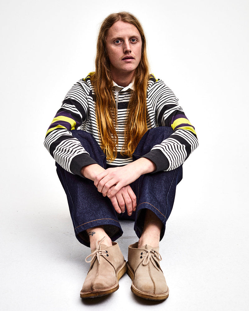 Pop Striped Rugby Polo Multicolour