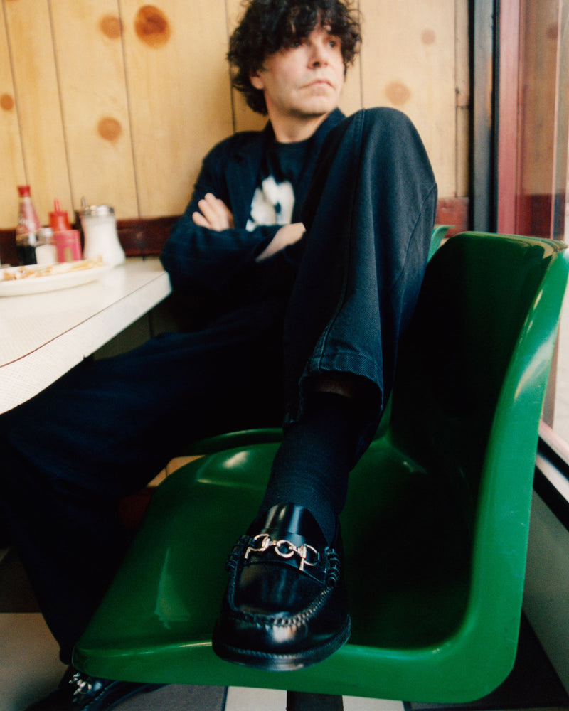 G.H. Bass & Pop Easy Weejuns Loafers Black Leather