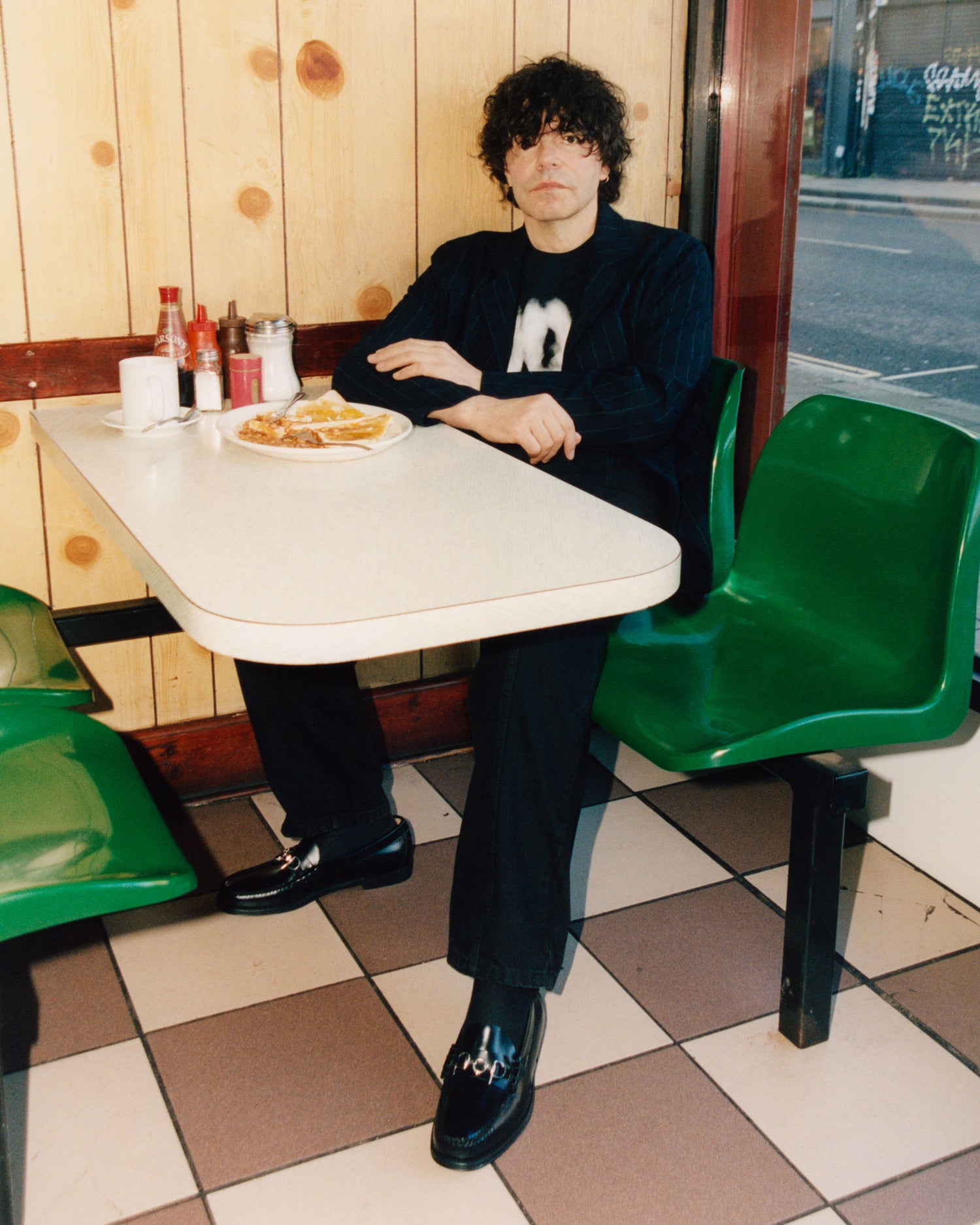 G.H. Bass & Pop Easy Weejuns Loafers Black Leather